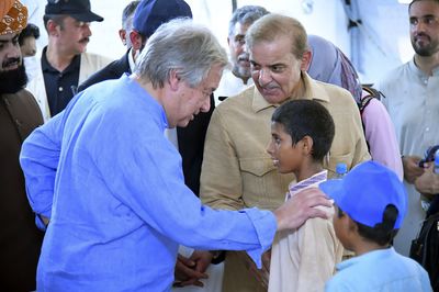 ‘Never seen climate carnage’ like Pakistan floods, says UN chief