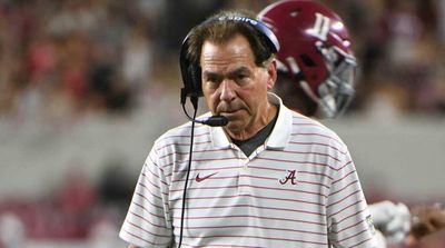 Nick Saban Reacts to Alabama Penalties in Narrow Win Over Texas