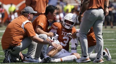 Texas Quarterback Ewers Suffers Clavicle Sprain in Loss to Alabama