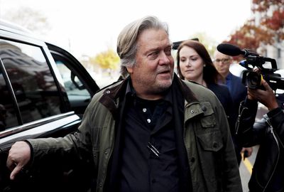 Bannon "in the zone" during arrest