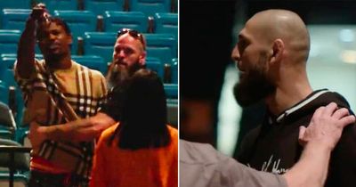 Footage released of UFC 279 brawl involving Khamzat Chimaev and Nate Diaz