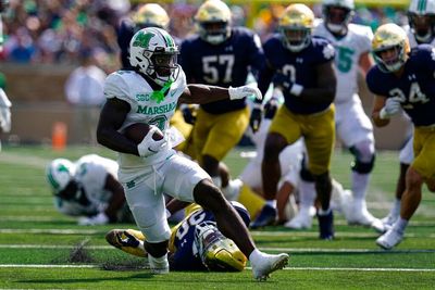 Marshall’s Huff After Notre Dame Upset: ‘We Have Good Players Too’