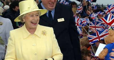 Fake beard and scouse accent show the Queen's wonderful sense of humour