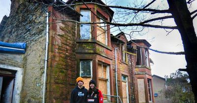 Couple who bought derelict 120-year old Scots mansion by mistake restore to former glory