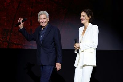 Standing ovation as Harrison Ford presents new 'Indiana Jones' at Disney expo