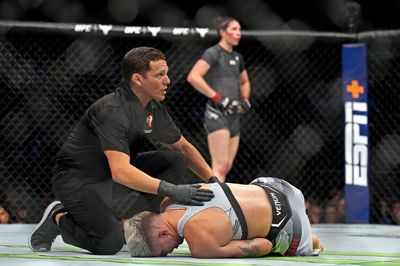 Irene Aldana def. Macy Chiasson at UFC 279: Best photos