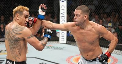 Nate Diaz chokes out Tony Ferguson in fourth round of final UFC fight