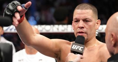 Nate Diaz takes aim at Conor McGregor in post-fight speech at UFC 279