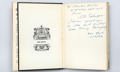 Rare signed edition of The Catcher in the Rye on sale for £225,000