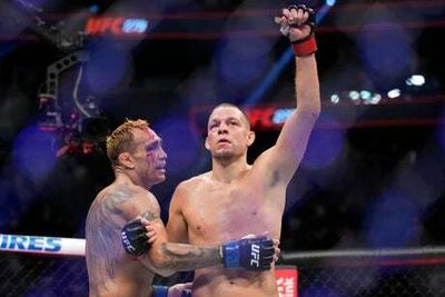 Nate Diaz submits Tony Ferguson in final fight of UFC deal to cap off wild week