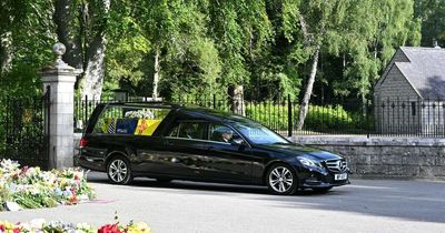Queen's coffin leaves Balmoral as she makes final journey to Edinburgh