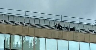 Sniper spotted on Edinburgh Princes Street building as Queen travels to capital