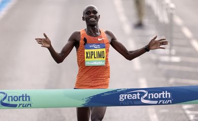 World record holder Jacob Kiplimo wins men’s Great North Run