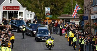 Ballater residents who described Queen as 'neighbour' bid emotional farewell for final time