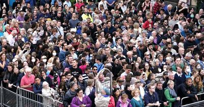 Edinburgh 'sombre' as thousands await arrival of the Queen’s coffin
