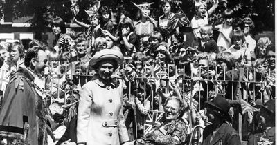 When Queen Elizabeth II came to St Helens