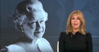 Kate Garraway praised by GMB viewers for her brave coverage of Queen's final journey