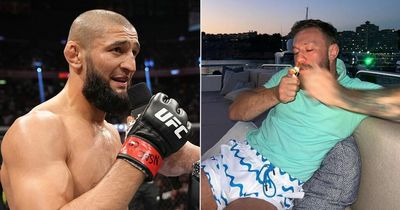 Khamzat Chimaev appears to take dig at Conor McGregor with "smoking s***" jibe