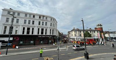 City centre cordoned off amid concern for public safety