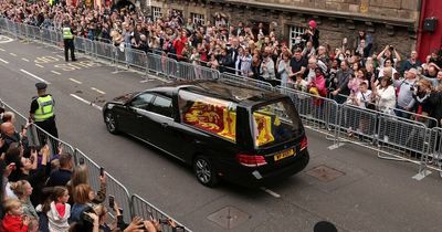 Queen's coffin arrives in Edinburgh after final journey from Balmoral