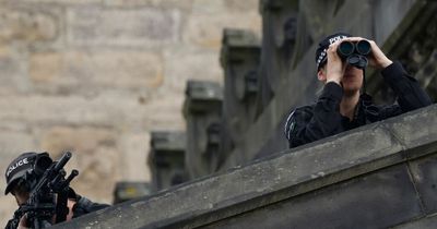 Full extent of security for Queen's coffin procession as snipers spotted with huge guns