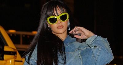New mum Rihanna covers up in baggy Balenciaga outfit for 2am pizza party in NYC