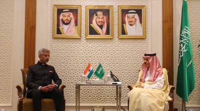 Saudi FM Receives Indian Counterpart in Riyadh