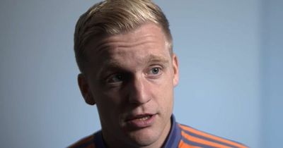 Donny van de Beek denies concern about Manchester United midfield depth after signings