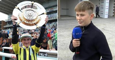 David Egan dedicates St Leger win to teenage jockey Jack de Bromhead who died aged 13