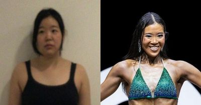 Woman sheds weight and becomes bodybuilder after moving to Liverpool