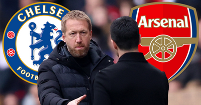 Graham Potter has made his Mikel Arteta assessment as he plans Chelsea overtake of Arsenal