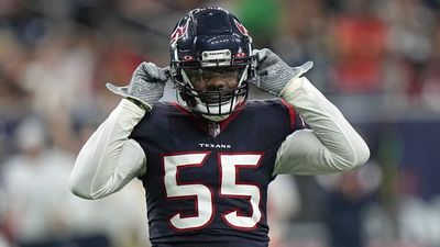 WATCH: DE Jerry Hughes gets Texans’ first takeaway against the Colts