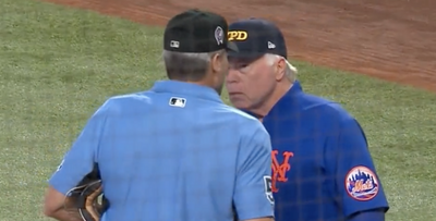 Angel Hernandez managed to mess up first play of the Mets-Marlins game with a nonsensical call