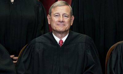 John Roberts defends supreme court as Kamala Harris lashes out at Roe ruling