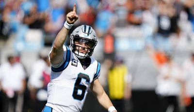 Baker Mayfield, Robbie Anderson keep Panthers alive with TD bomb