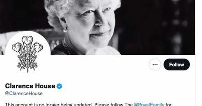 Clarence House retires its Twitter account after Charles' ascension to the throne