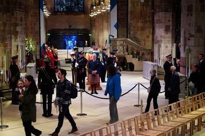 King Charles and siblings hold silent vigil to late mother, Queen Elizabeth