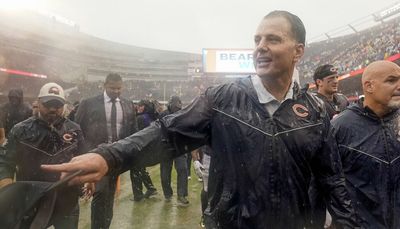 Fittingly, Bears coach Matt Eberflus got his first win the hard way