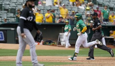 Athletics trounce White Sox, prevent 4-game sweep