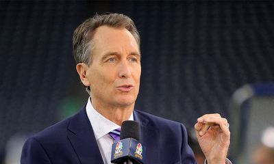 Cris Collinsworth’s strained voice during Sunday Night Football had NFL fans cracking jokes (and theories)