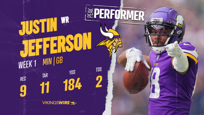 Justin Jefferson has all-world performance against the Packers