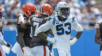 Panthers not happy with refs’ fateful 4th quarter calls in loss to Browns