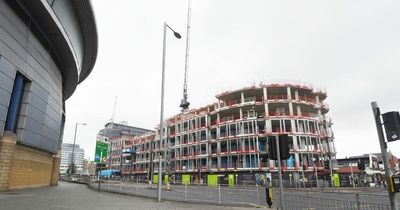 Sneinton divided as huge new student accommodation block takes shape near Motorpoint arena