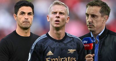 Mikel Arteta crafted the perfect Oleksandr Zinchenko plan to leave Gary Neville red-faced