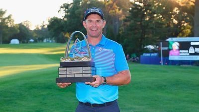 ‘Maybe I was looking at the victory speech too much’ – Pádraig Harrington wins third Champions Tour title despite late bogeys