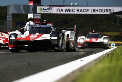 Hartley "surprised" by pace gap between Toyotas at Fuji