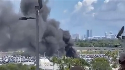Devastating fire from tailgater grill wipes out cars at Dolphins game