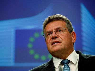 Brexit: EU’s Sefcovic offers to reduce NI border controls to ‘couple of lorries a day’