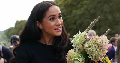 Experts share what Meghan Markle appeared to say while reading Queen's tributes
