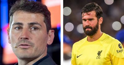 Alisson Becker snubbed by Iker Casillas as Liverpool goalkeeper excluded from top five list